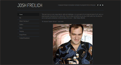 Desktop Screenshot of joshfreilich.com
